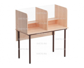 Стол для лингафонного кабинета со стеклом